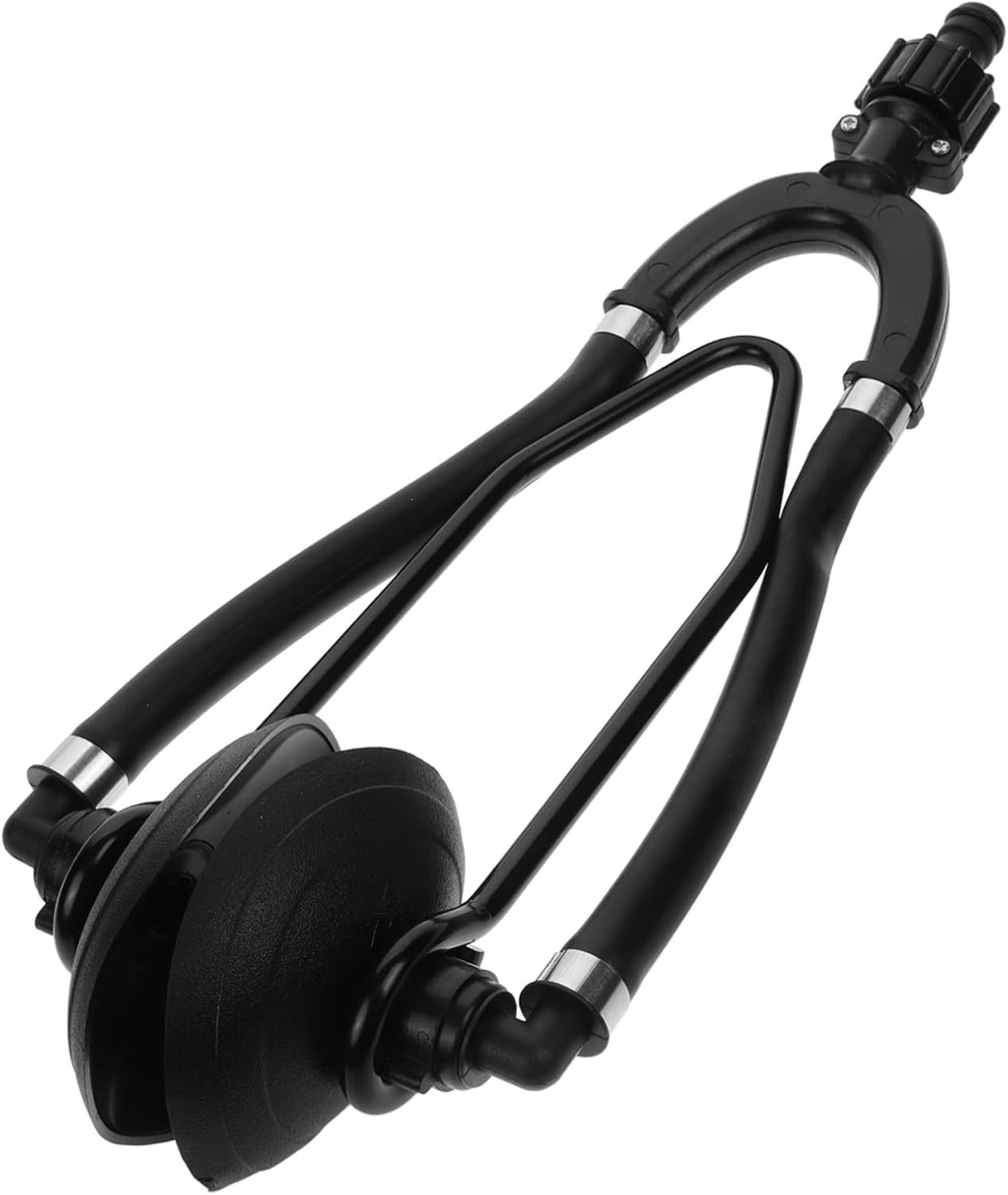 VICASKY Outboard Motor Cleaner Tool Dual Tube Engine Flusher for Efficient Boat Maintenance User Friendly Design for Optimal Motor Performance and Easy Operation