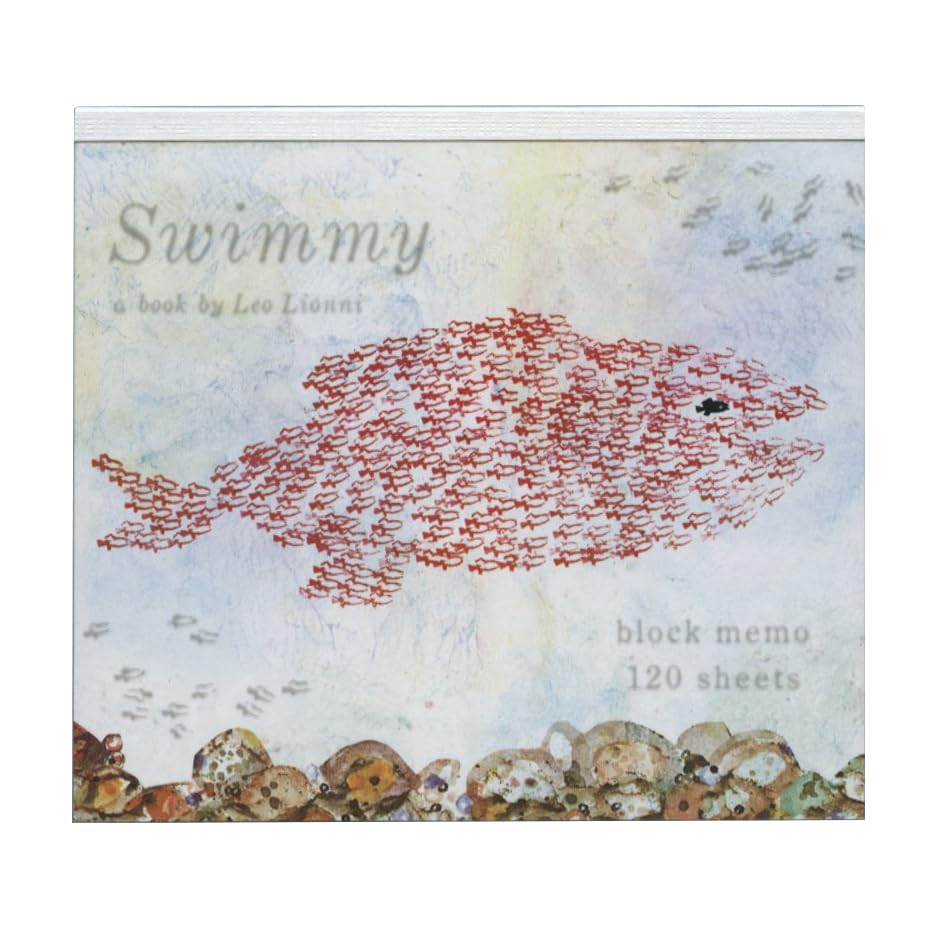 Amazon.co.jp: ブロックメモ レオ・レオニ【Swimmy/スイミー】かわいい