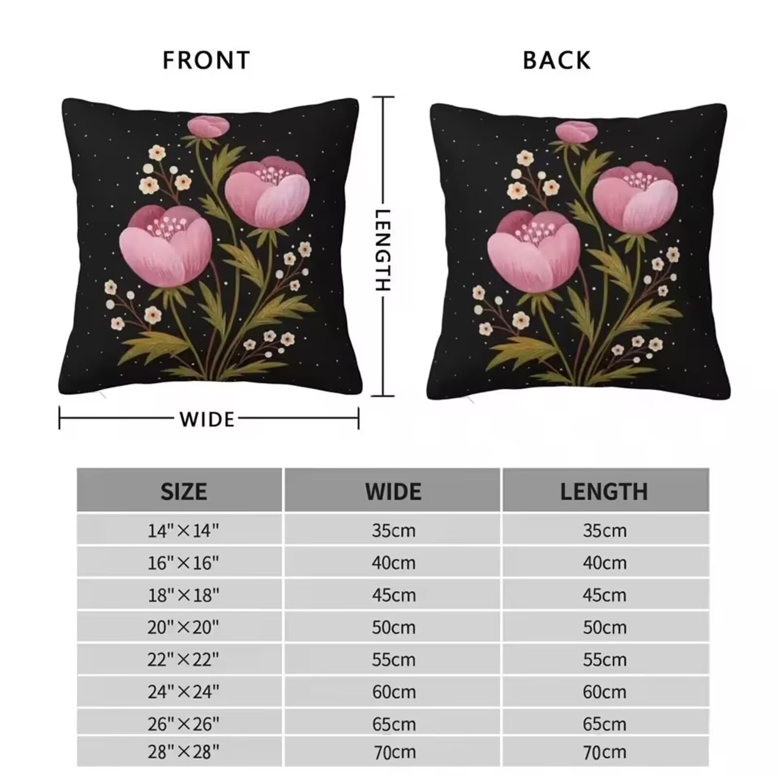 Fundas de Cojines Cesta de Frutas 60x60 cm Juego de 4 Modernas Cuadrada Funda de Almohada Decorativa Doble Cara Fundas Cojines para Sofá Cama Hogar Patio (Temporada de Cosecha)
