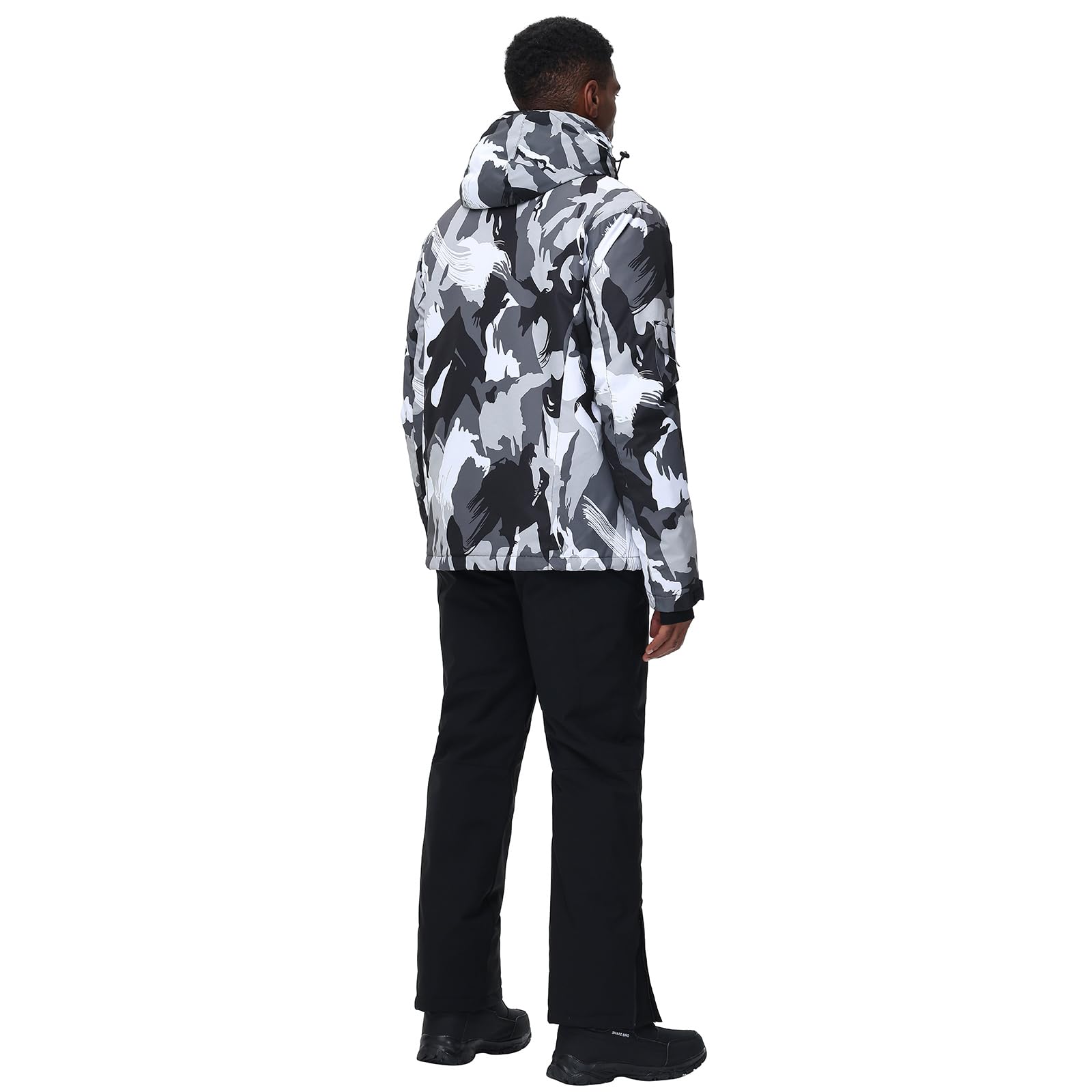 Ensemble veste et pantalon de ski pour homme - Combinaison de neige imperméable pour l'hiver - Veste de snowboard coupe-vent - Combinaison de ski changjia