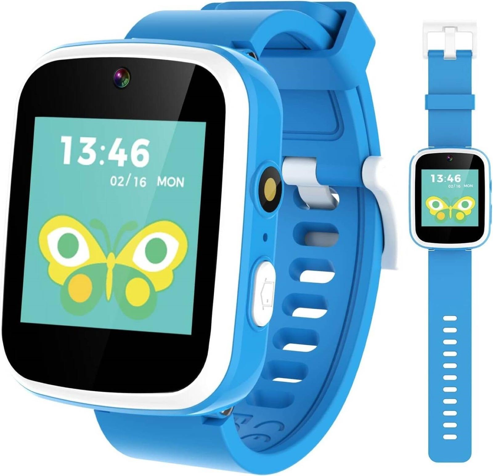 PrimePicksPrimePicks™ Kids Smart Watch Gifts for 3-10 Year Old Girls/Boys Dual Camera Touchscreen Smart Watch with Music Player, Smart Watch Toys Toddles Birthday Gift for Girls