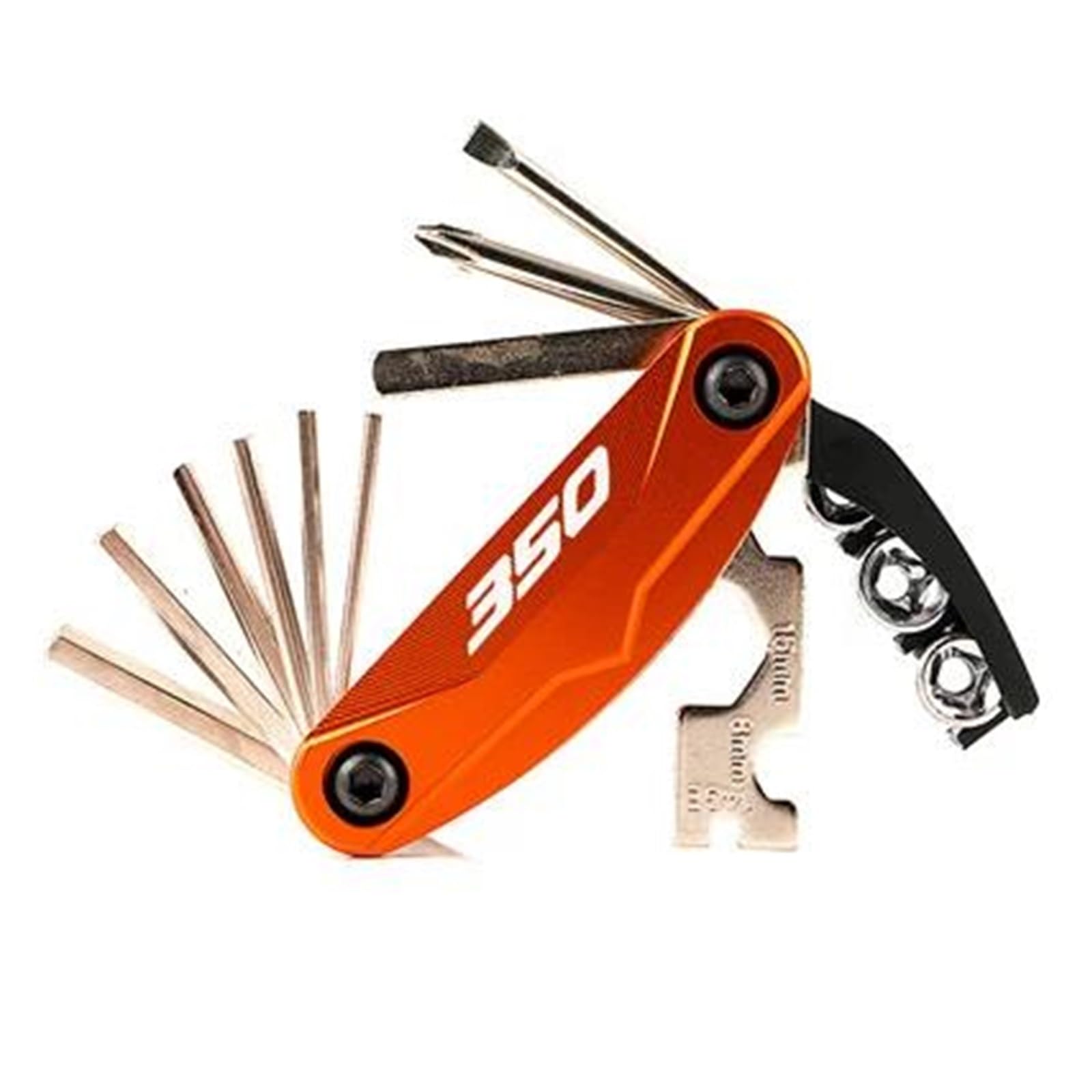 Screwdriver Wrench Multifunctional Screwdriver for Forza 350 300 ADV350 NSS 125(Orange)