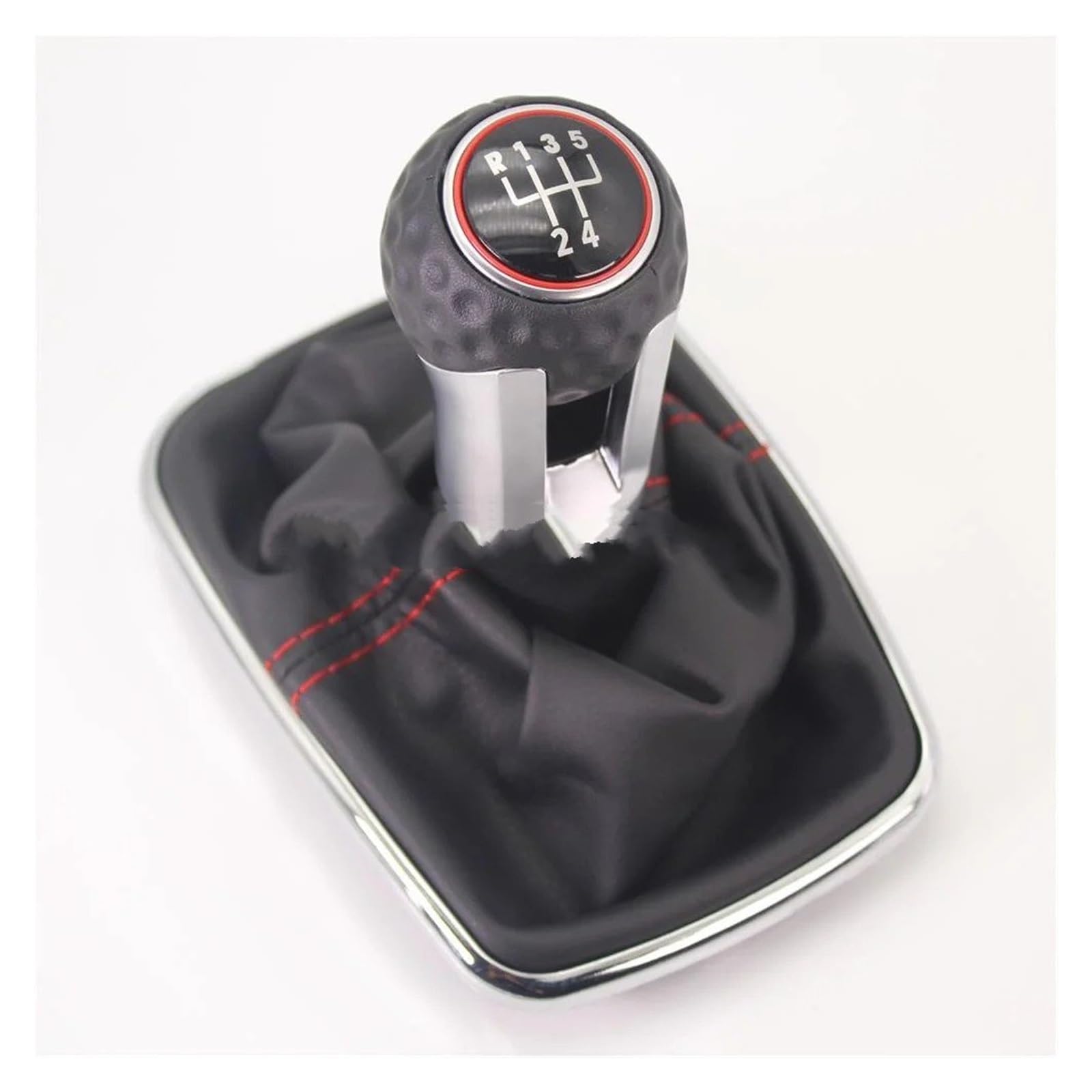 SAUANMNKTP Gearshift Knob for VW for Golf 4 for GTI for GTD 1998-2005 5 6 Speed Gear Shift Knob