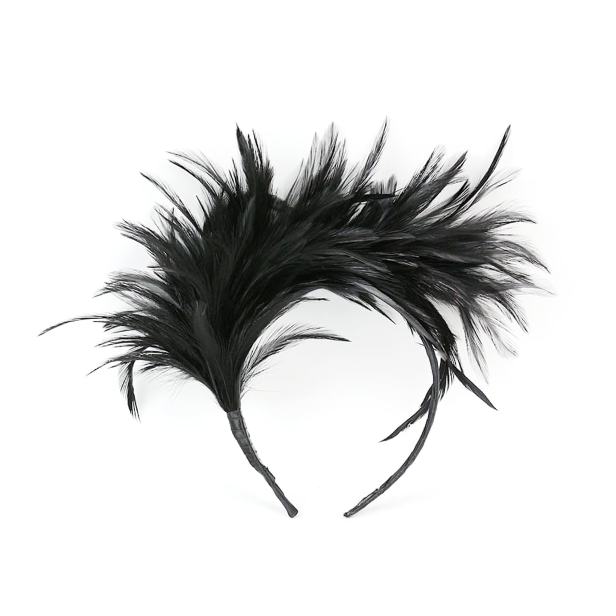 Beavorty 3stücke Eleganter Haarschmuck Für Hochzeiten Teiliges Aus Federleichten Haarschmuck-accessoires Schwarz Für Braut Und Party Festlicher Kopfschmuck Für Kreative Fotos Und