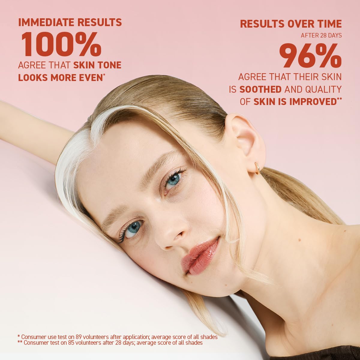 Crema CC correctora de color con centella asiática, Fair (Clair), corrector facial ligero multiusos con acabado iluminador que calma e hidrata - Perfector de la piel coreano SPF para el 6