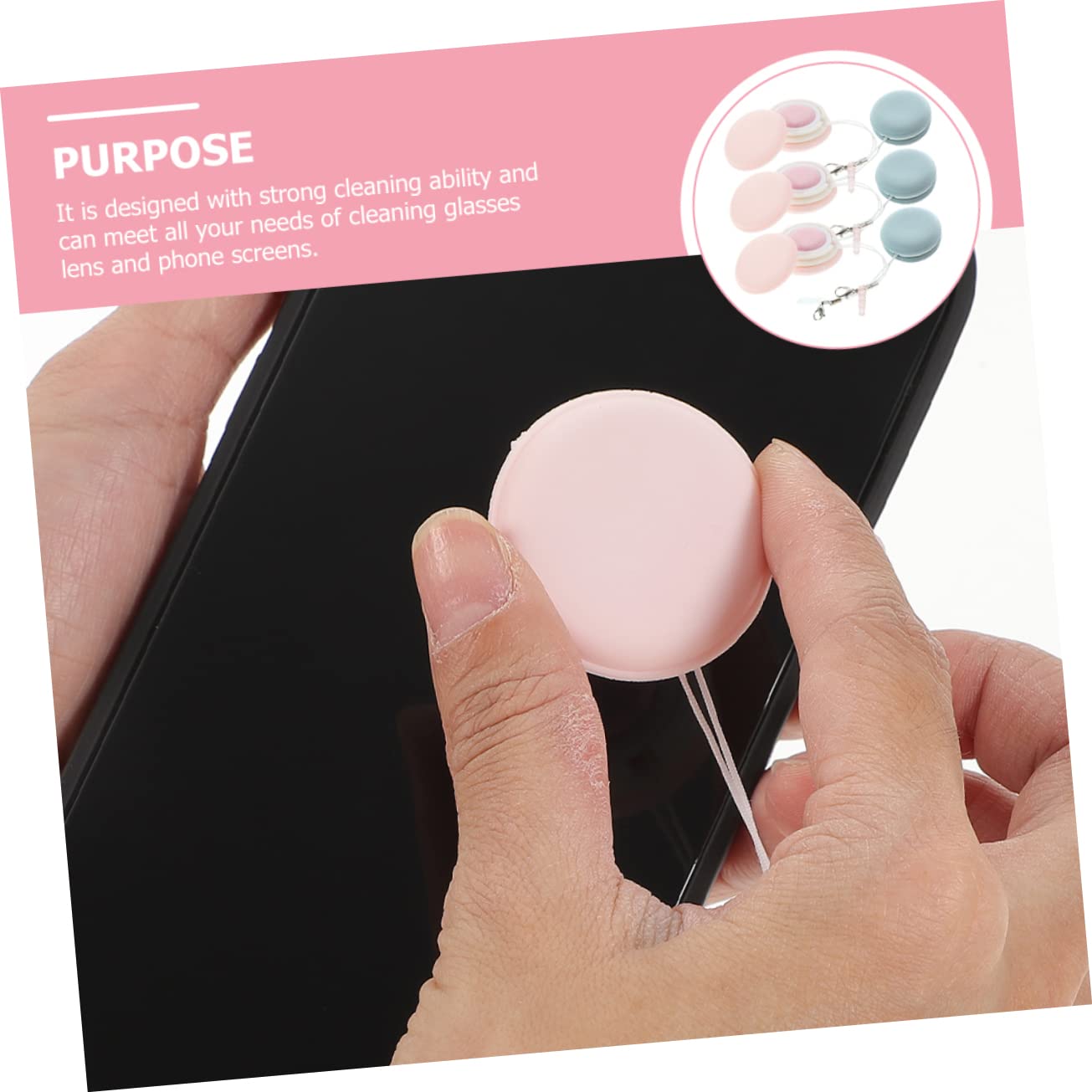 Healeved Piezas toallita limpiadora de macarrones de pantalla de computadora electrónico screen cleaner limpiador pantalla gafas teléfonos inteligentes limpiador de vidrio paño