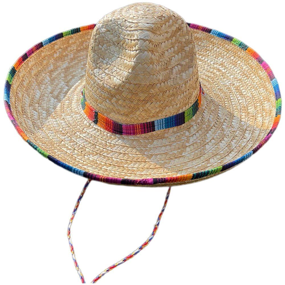 Amazon.co.jp: メキシコ麦わら帽子 ソンブレロハット シンコ デ マヨ
