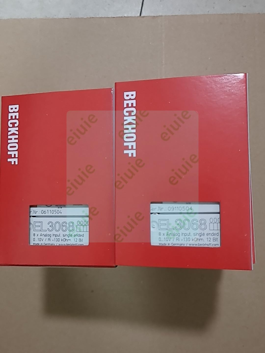 EL3068 Remaining unutilized Spare Parts for Projects