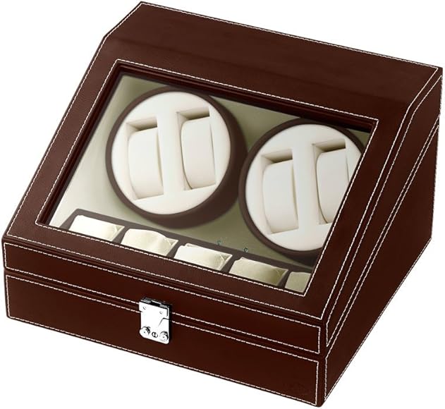 Amazon | [エスピーアイ]SPI 合皮4連ワインディングマシーン ブラウン