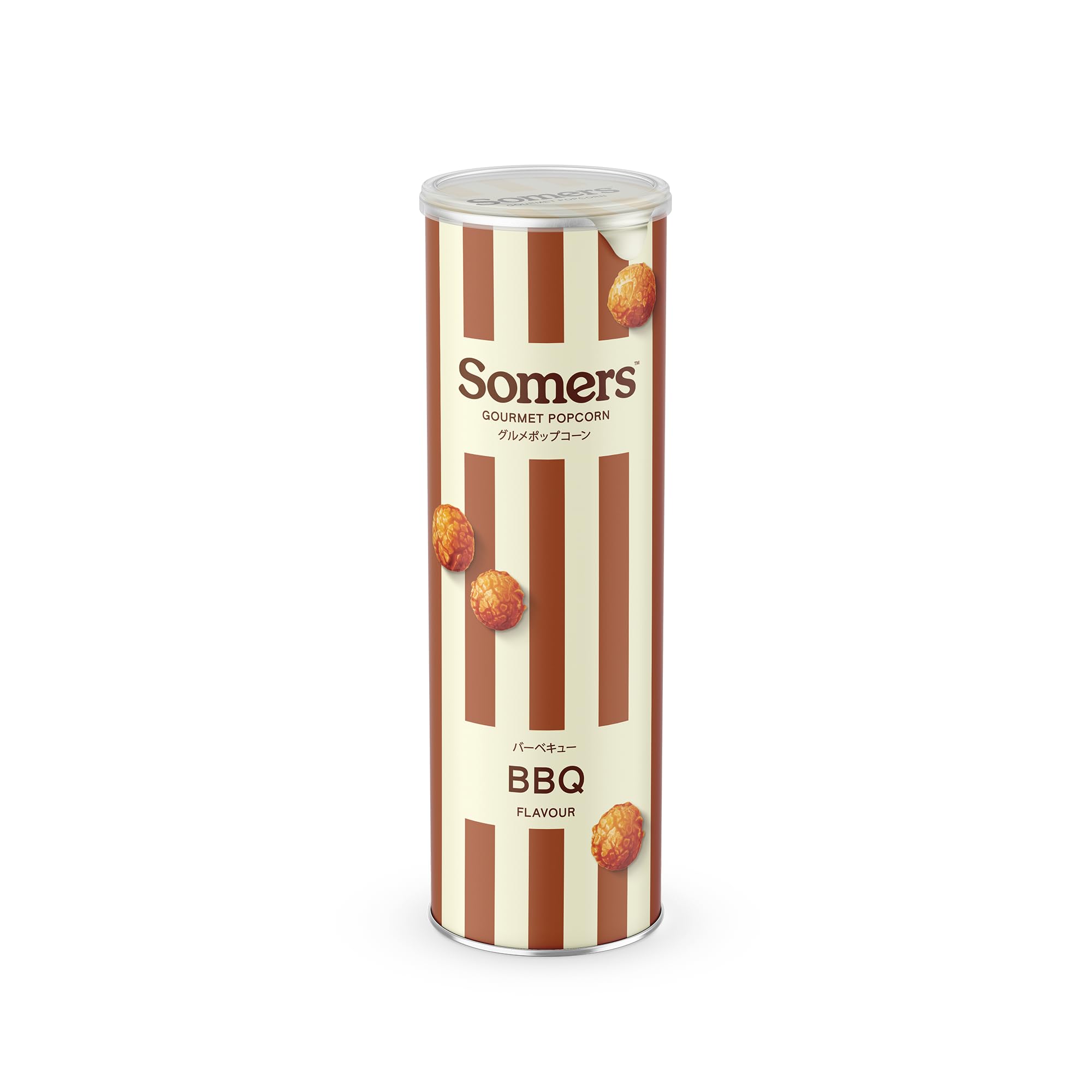 Somers Gourmet Popcorn – BBQ Flavour | Seriously Different | Bold, Smoky & Crunchy Snack | 70g (Pack of 6)