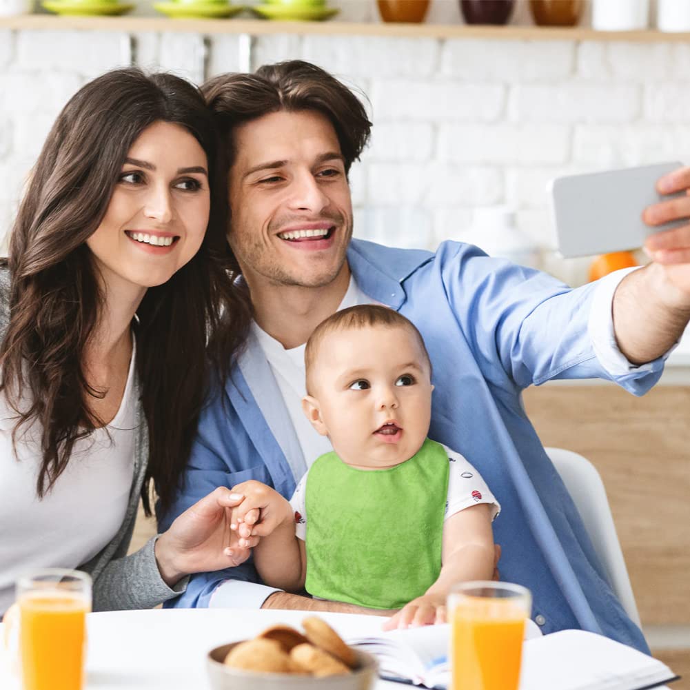 Bavoir,Bavoirs d'alimentation imperméables pour bébés filles et garçons
