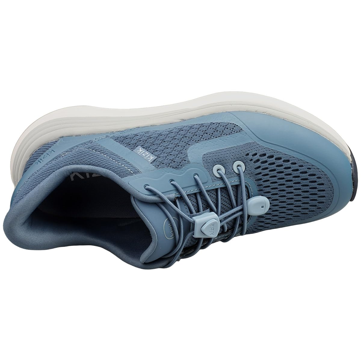 Kizik Tenis de meter: London - Cómodo uso durante todo el día, comodidad manos libres, parte superior de malla transpirable, zapatos para caminar para mujer con soporte de arco - Ancho regular para