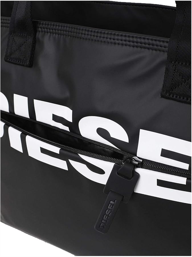 完売品✨DIESEL✨ディーゼル✨ボディバッグ✨ラバーロゴ✨ブラック✨大容量✨ Amazon | [Diesel] (ディーゼル) レディース BIGロゴジッパー 横長