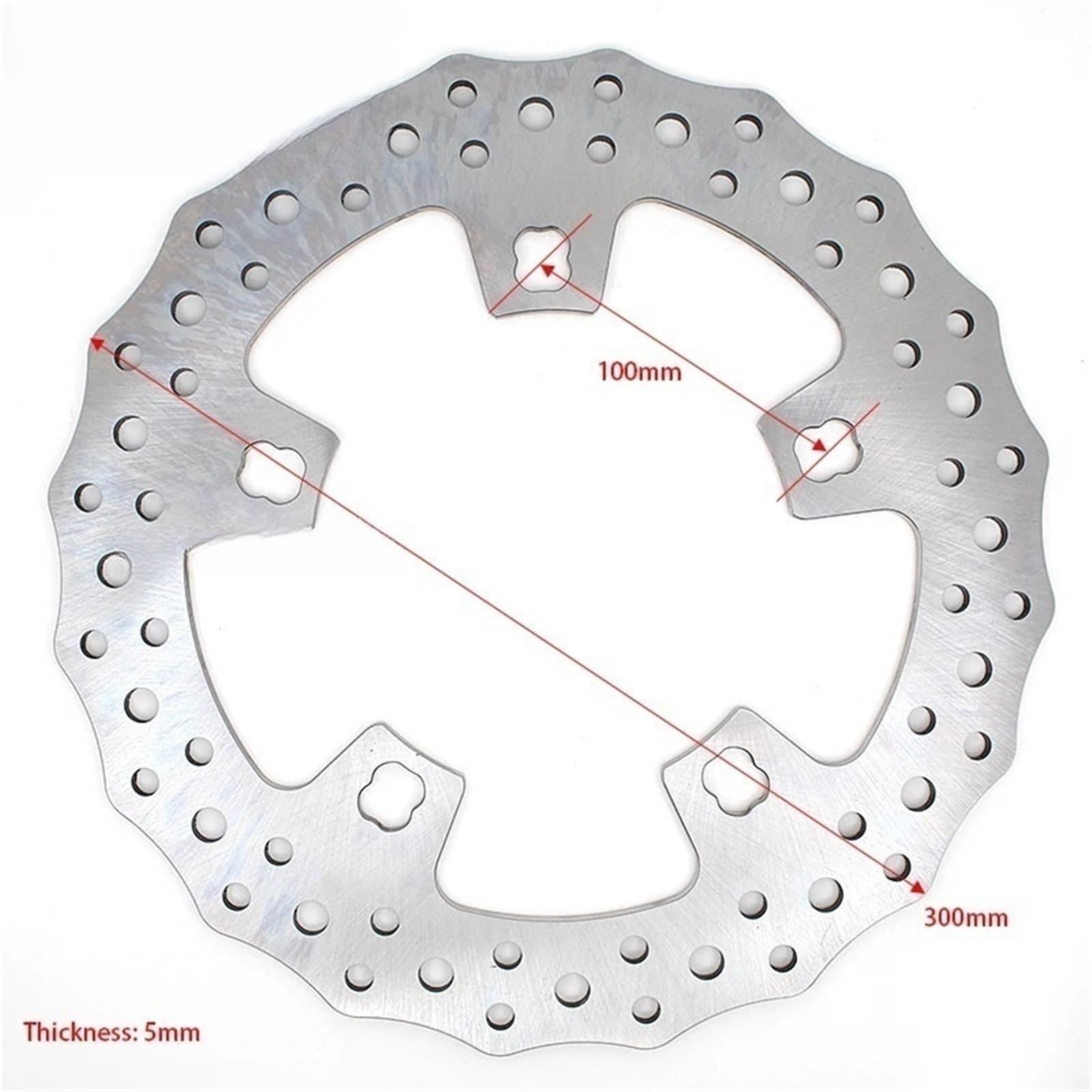 Compatible Con HA&RLEY Touring Electra Motocicleta Freno Disco Frenado