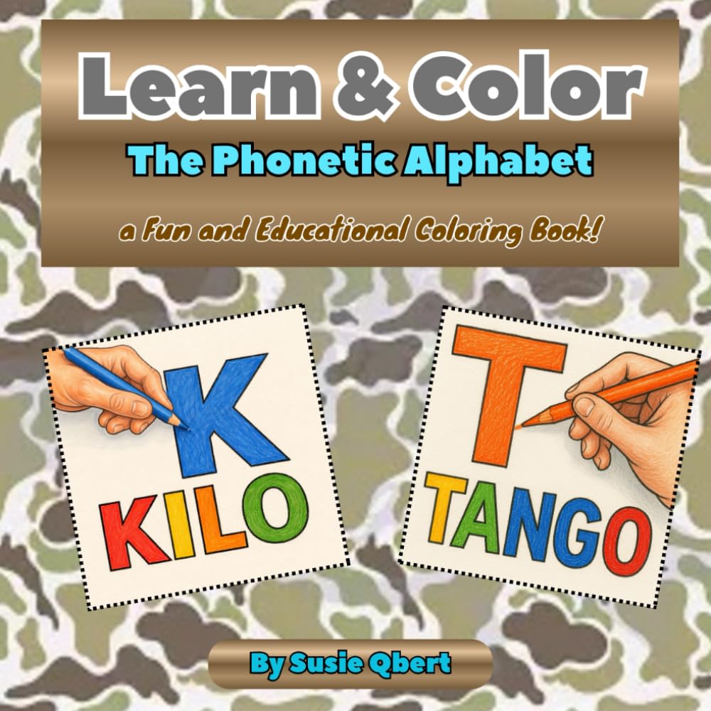 Learn & Color - Phonetic Alphabet