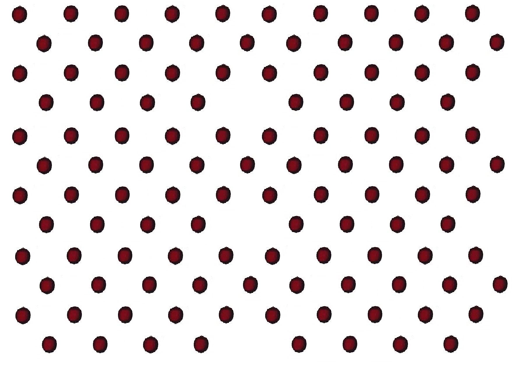 Vama Fashions Velvet Kumkum Round Bindis Bindi For Women (Small Round Bindi) Marron