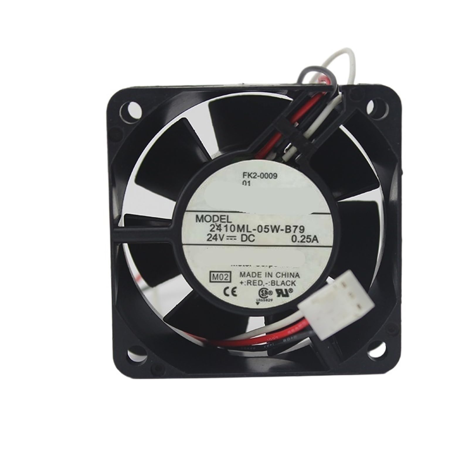 KWQNPHTRN 2410ML-05W-B79 DC 24V 0.25A 6800RPM 3 Wires Cooling Fan 6025 6CM 60 * 60 * 25mm