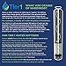 Tier1 Whole House Water Softener System 48,000 Grain High Efficiency with Sediment Pre-Filter | Pre-Filled Mineral Tank with 1.5 Cubic feet of Cation Resin | Home Water Filtration System