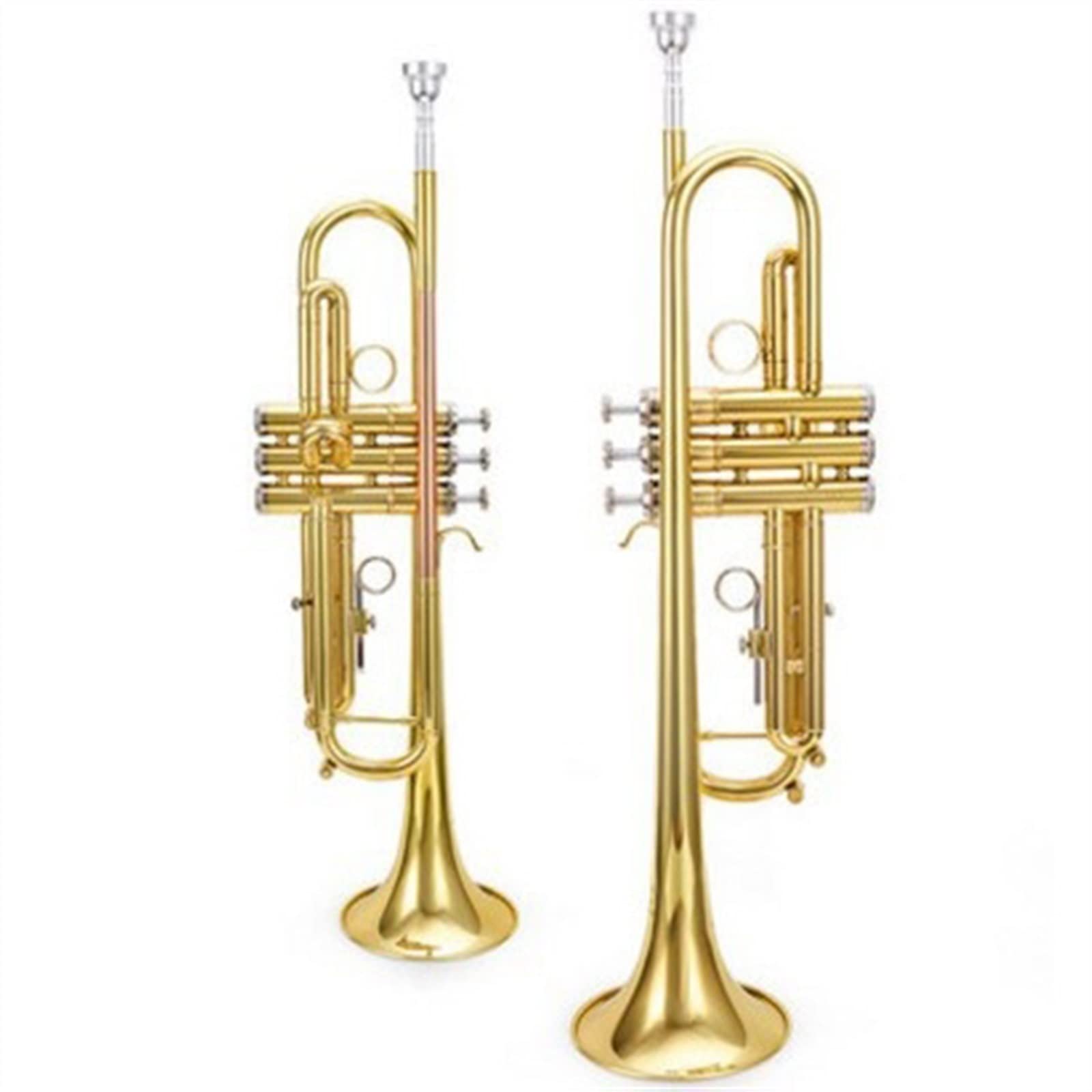 początkujących trąbka Profesjonalny Instrument Trąbkowy B-płaski Początkujący Trąbka Mosiężna Tuba Standardowa Trąbka Mosiężna Trąbka
