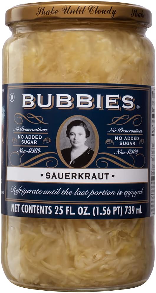 Bubbies Sauerkraut, 25 Fl Oz (Pack of 2) Amazon.ca Grocery & Gourmet