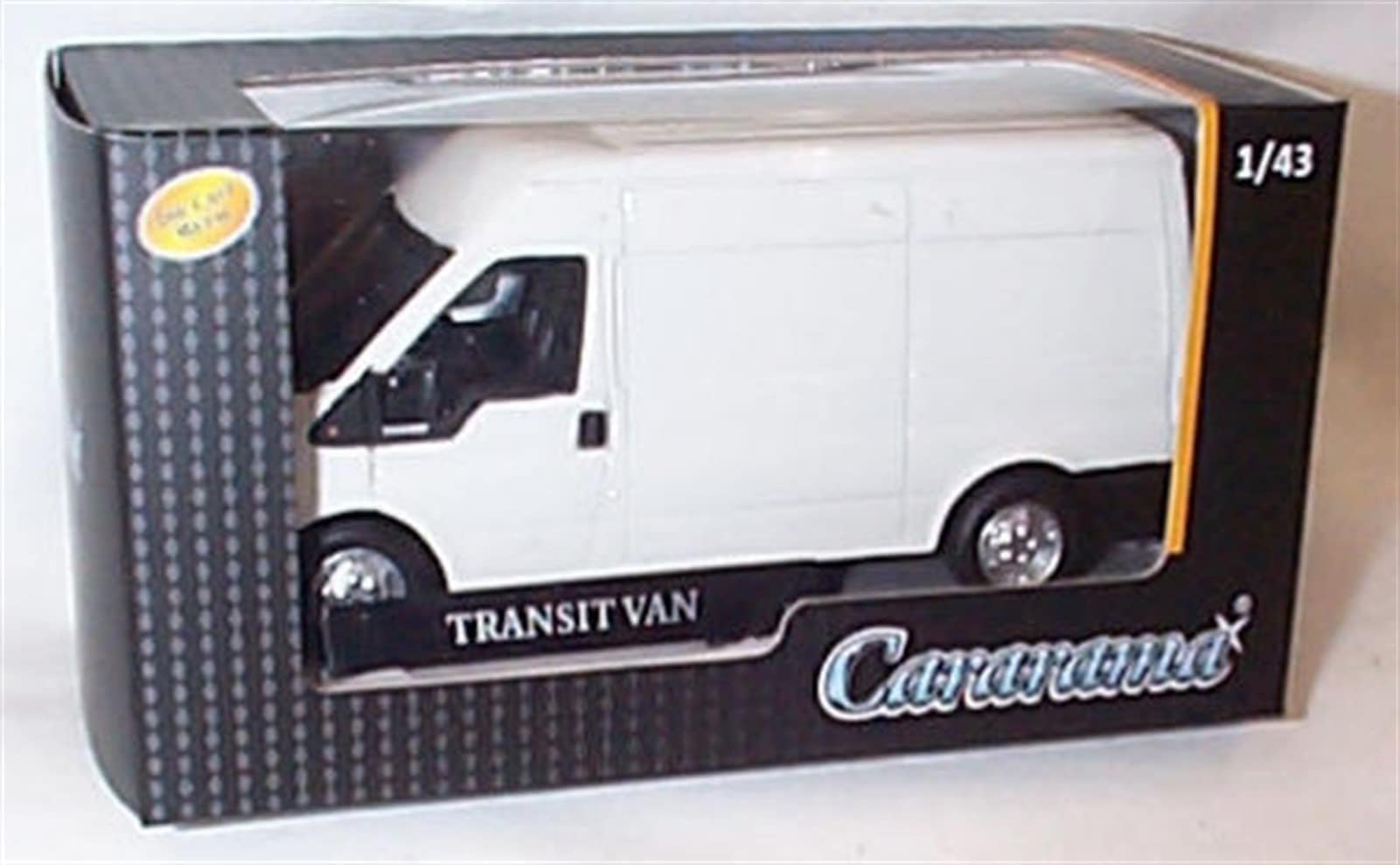 Cararama white Ford Transit Van 1:43 Scale diecast model