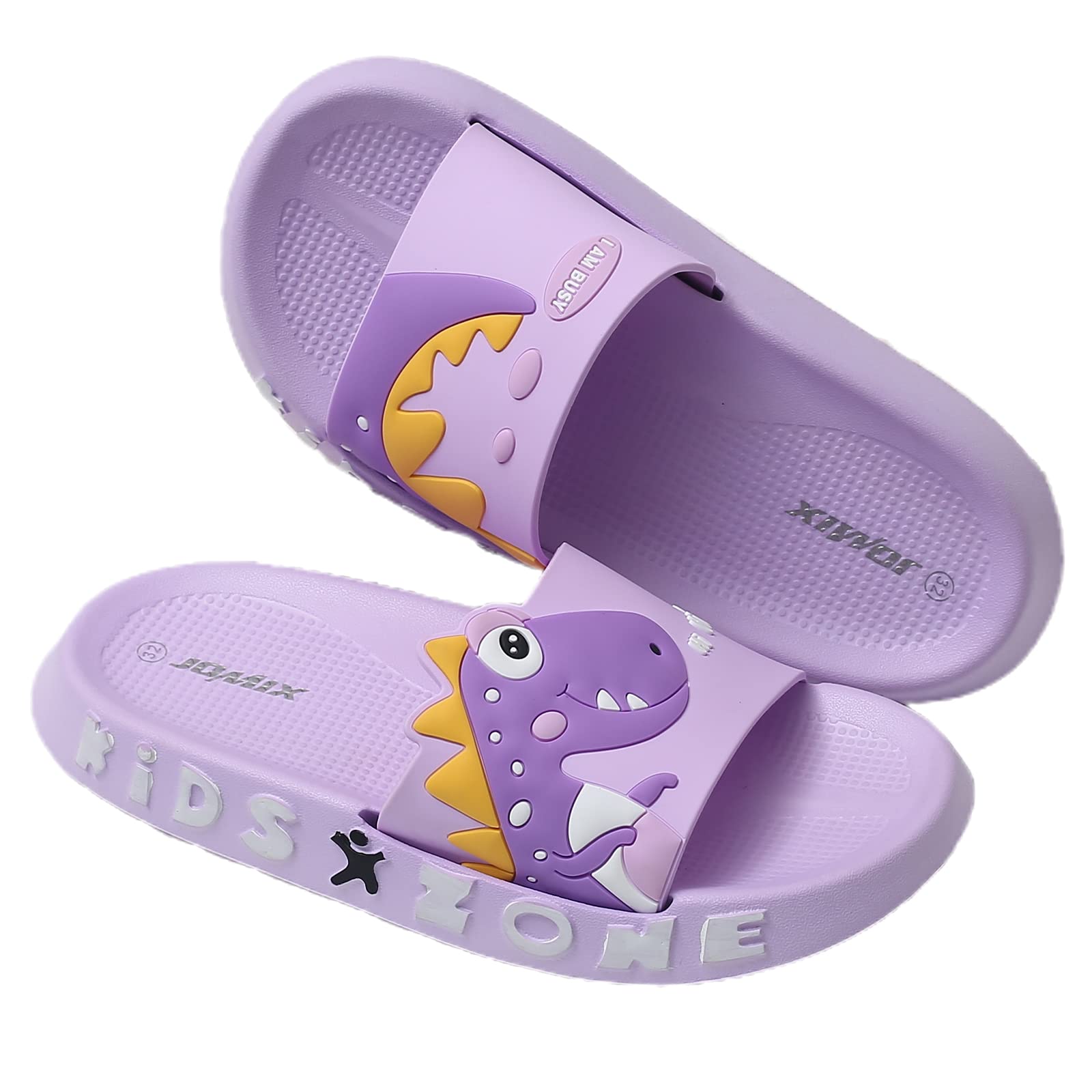JOMIX Chanclas Niño Piscina Chanclas Niña Unisexo Niños Sandalias Verano Comodas Playa Mar Ducha Baño Suaves Chanclas Dinosaurios Suela Gruesa