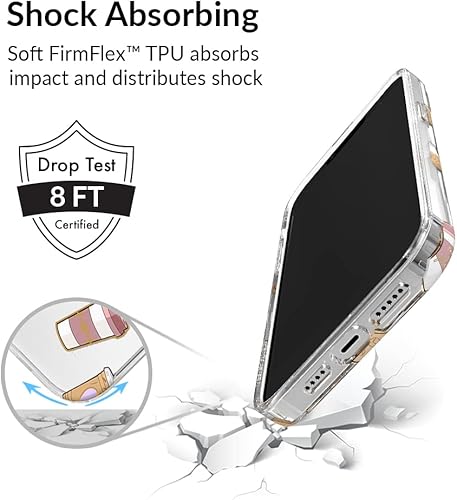 Miniatura 4 de Velvet Caviar Compatible con iPhone 14 PRO Case Coffee probada en caídas de 8 pies, fundas protectoras transparentes para teléfonos