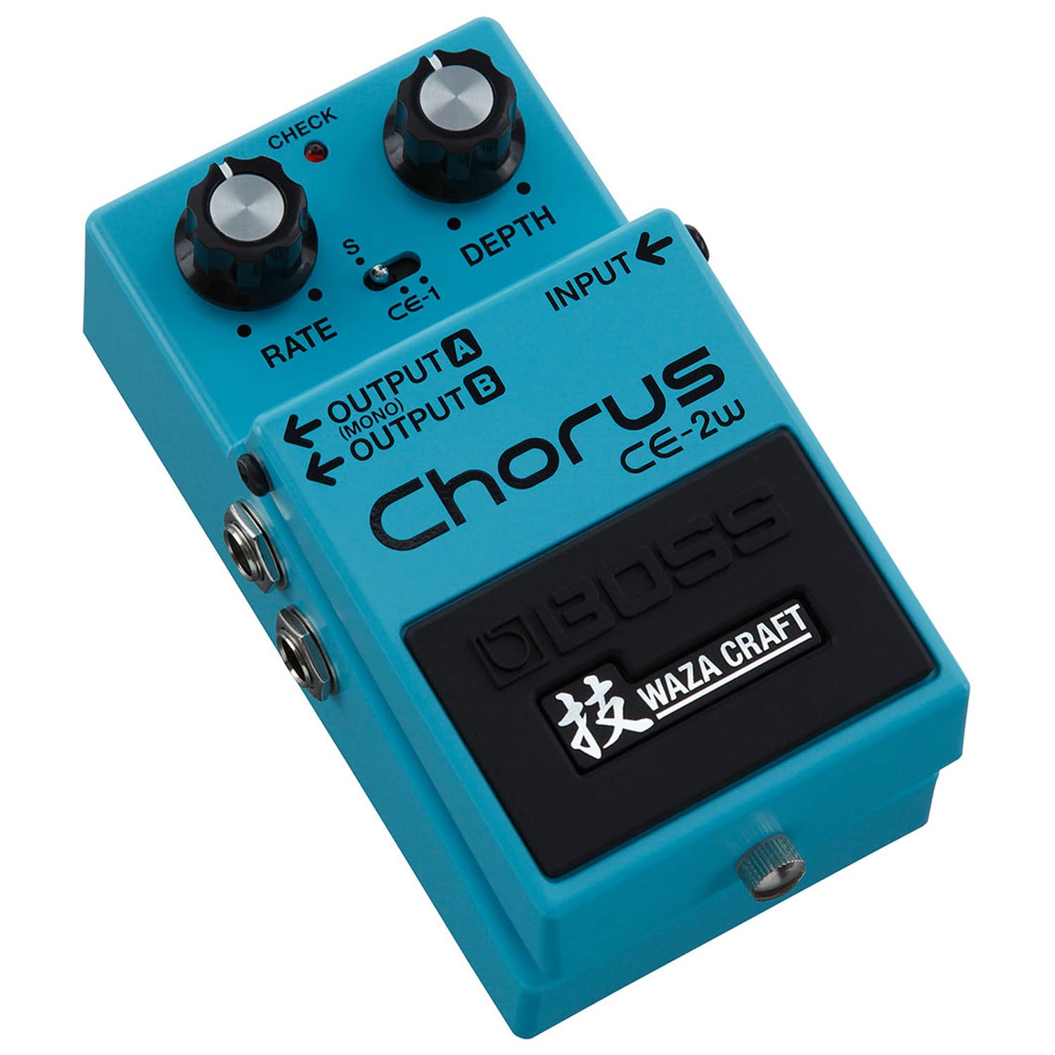Boss CE-2W Waza Craft - Dispositivo per effetti stereo, pedale + alimentatore di rete Keepdrum