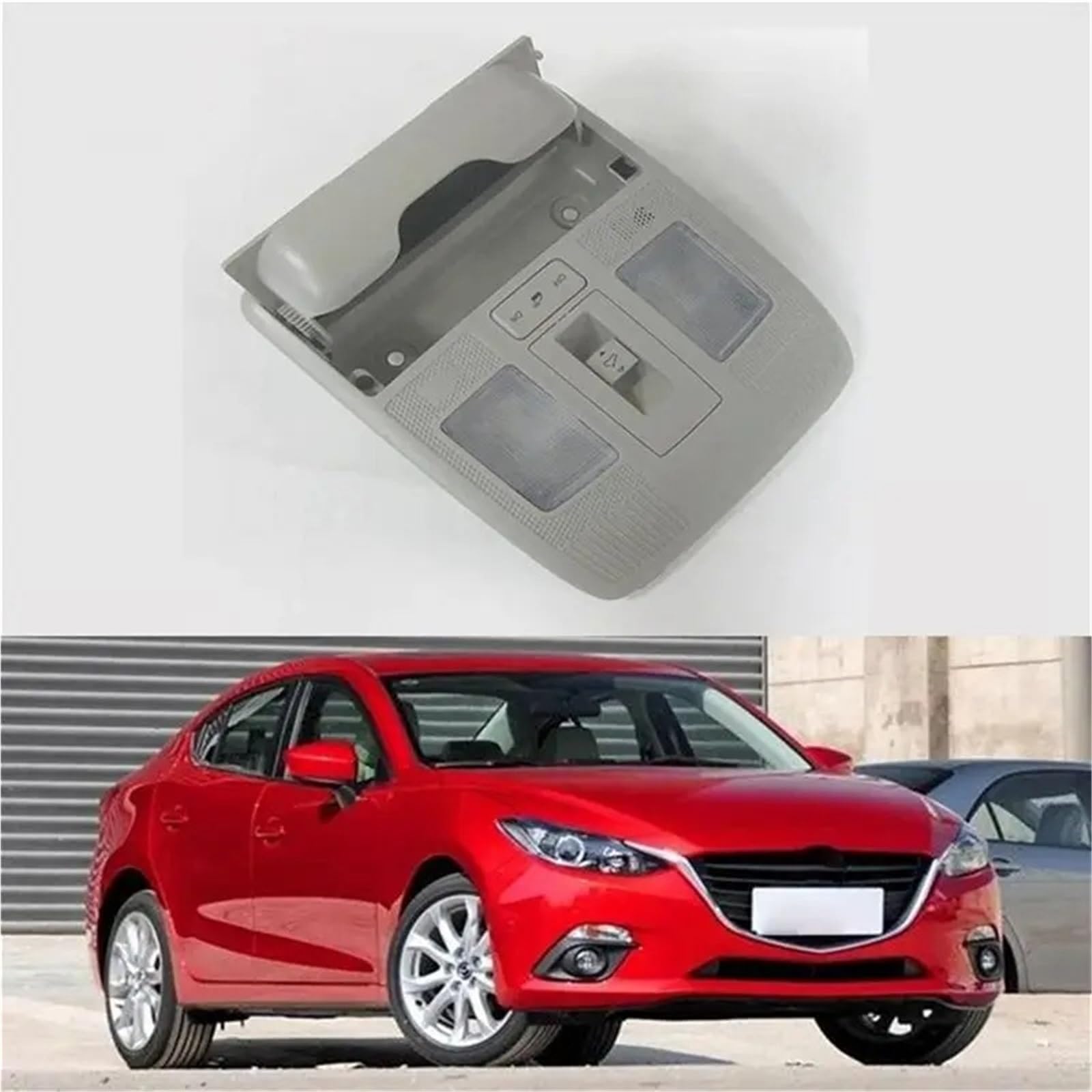 Per Mazda 3 Axela 2013-2018 Per CX-5 6 CX3 CX9 Luci Di Lettura Montaggio Con Tetto Apribile Interruttore Lampada In Testa Plafoniera Interni Auto
