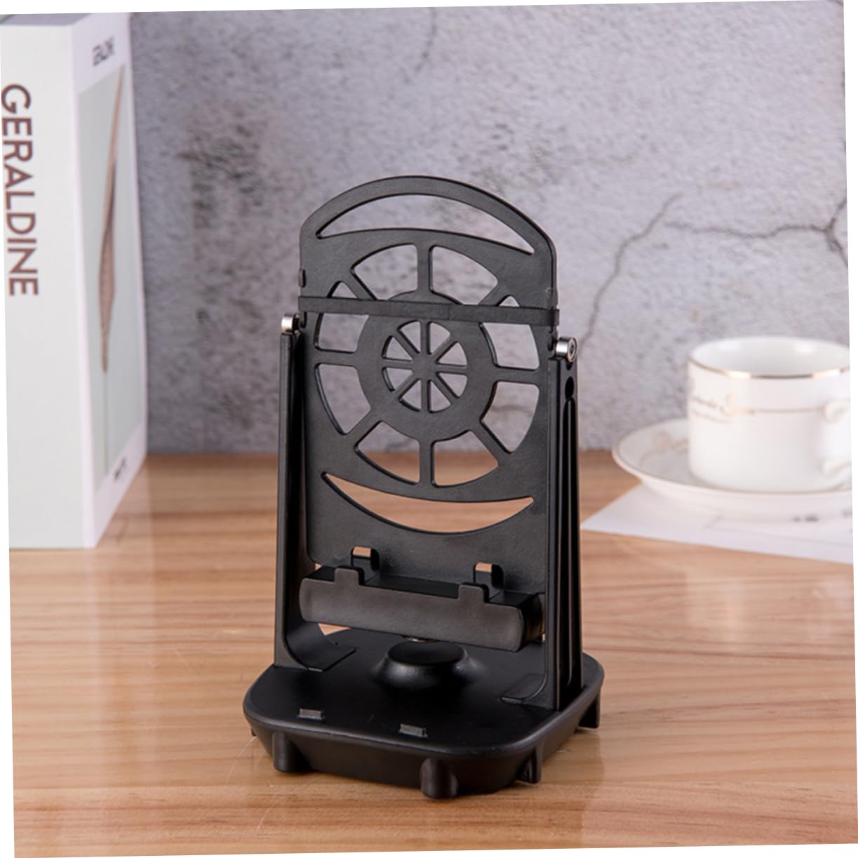 Sosoport Dual Mute Bearing Pedometer Wiggler Device with Durable Base Bracket for Easy Daily Activity Black