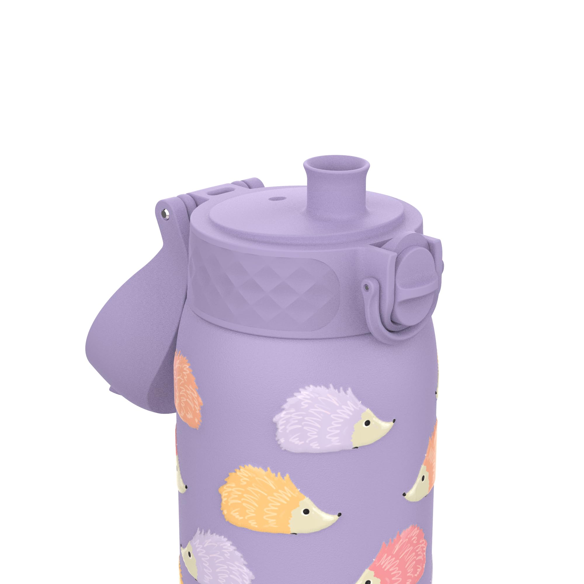 Ion8 Lightweight Steel Kids Water Bottle, 400ml/13oz, Non-Insulated, Leak Proof, Easy to Open, Secure Lock, Dishwasher Safe - Image 3