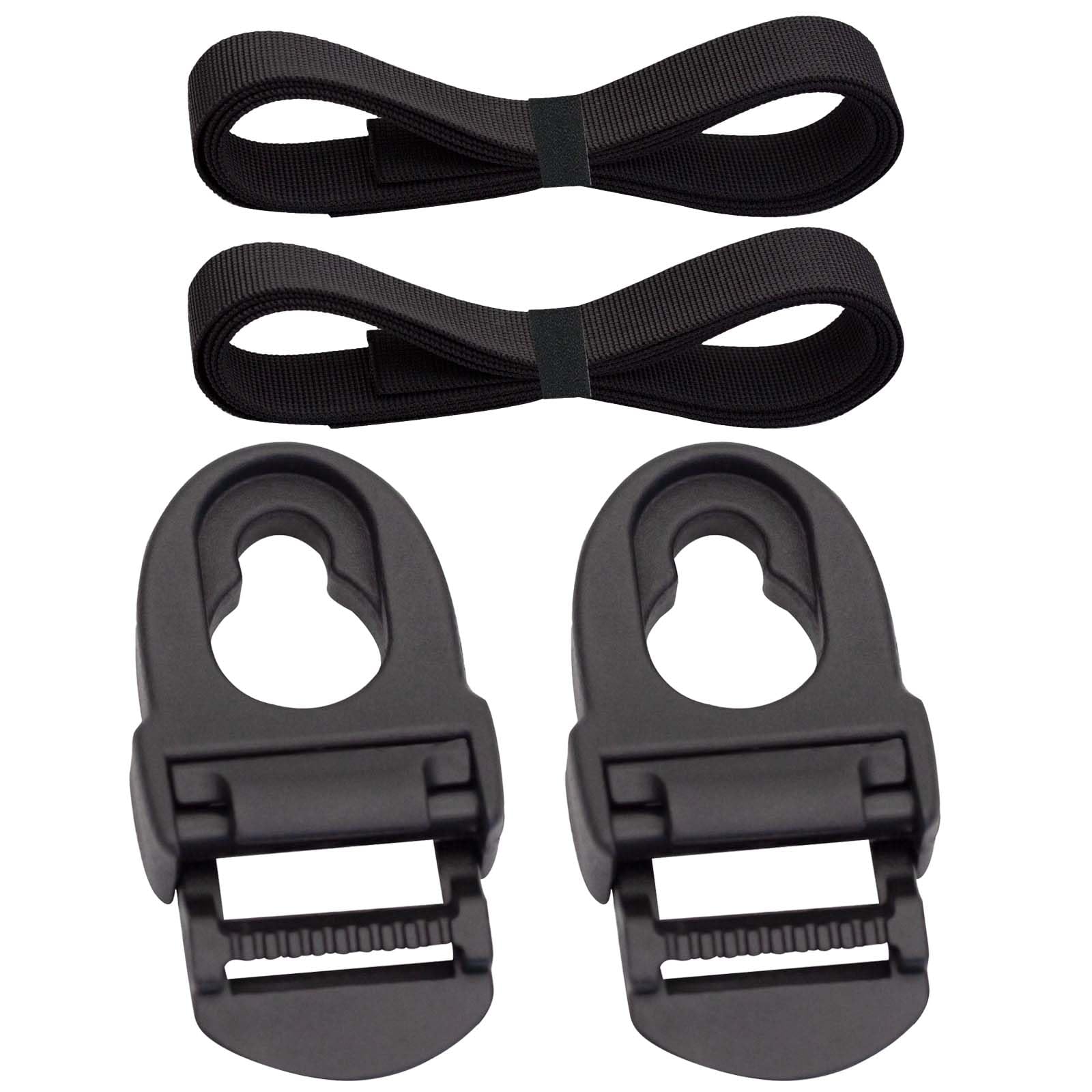 Kayak Seat Replacement Kit, Kayak Seat Strap Parts Fit for Lifetime Emotional, Kayak Seat Belt Clips, Kayak Seat Repair Clip, Kayak Straps Seat Clip with Straps, Kayak Accessories