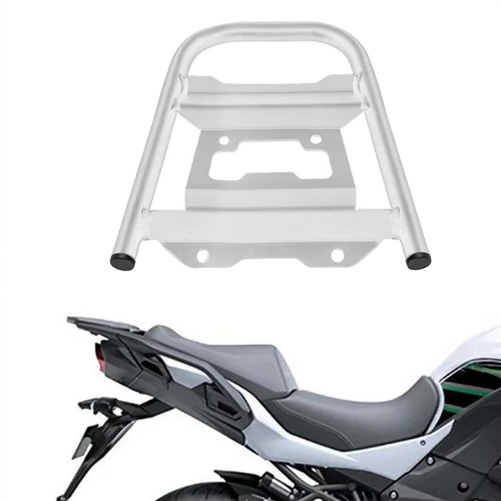 Support rangement Kawasaki Versys 1000 résistant pour boîte moto - 7