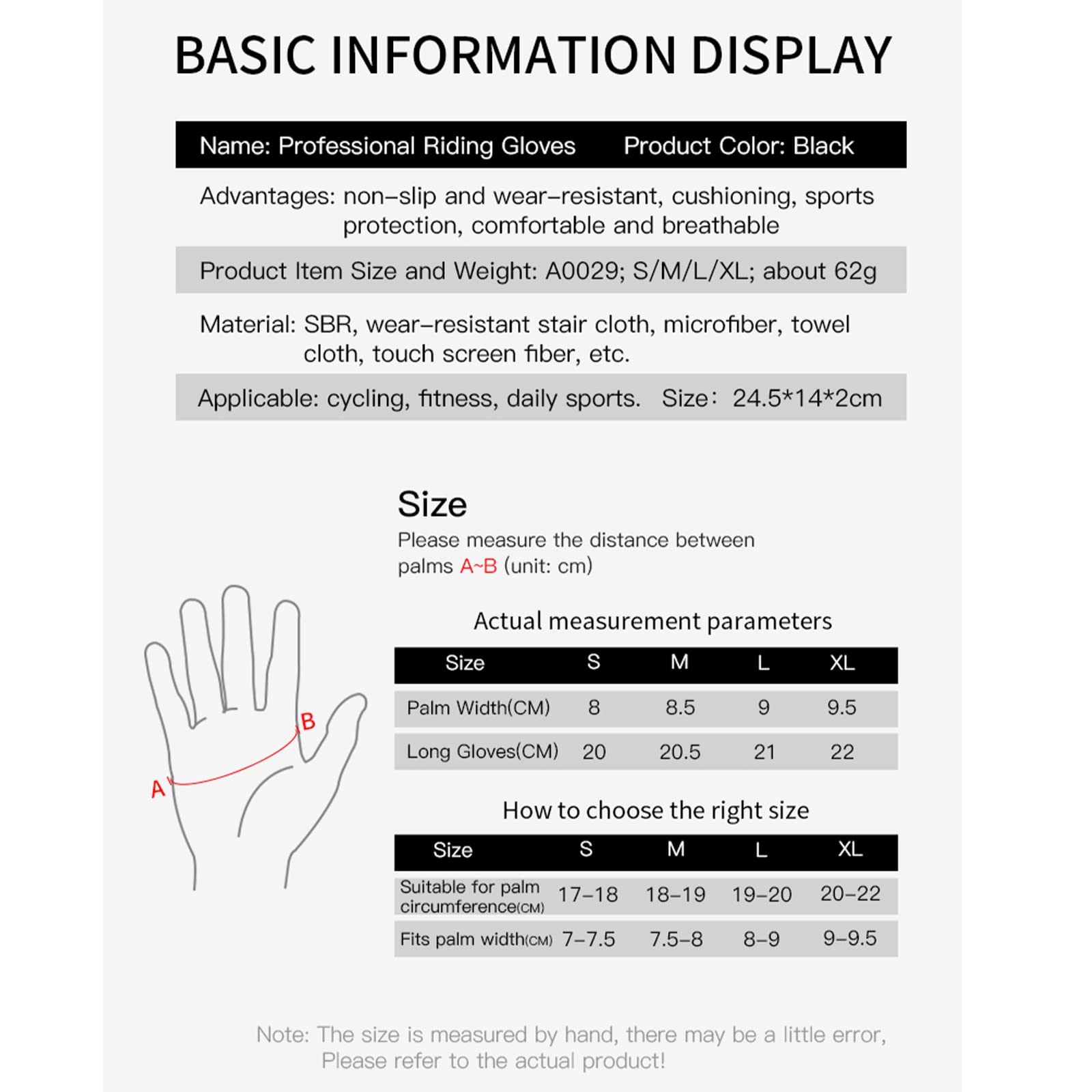 Guantes de Ciclismo de Dedo Largo de Invierno Guantes de Pantalla Táctil Forro a Prueba de Viento Ciclismo MTB Antideslizante Guantes Acolchados Que Absorben Los Golpes