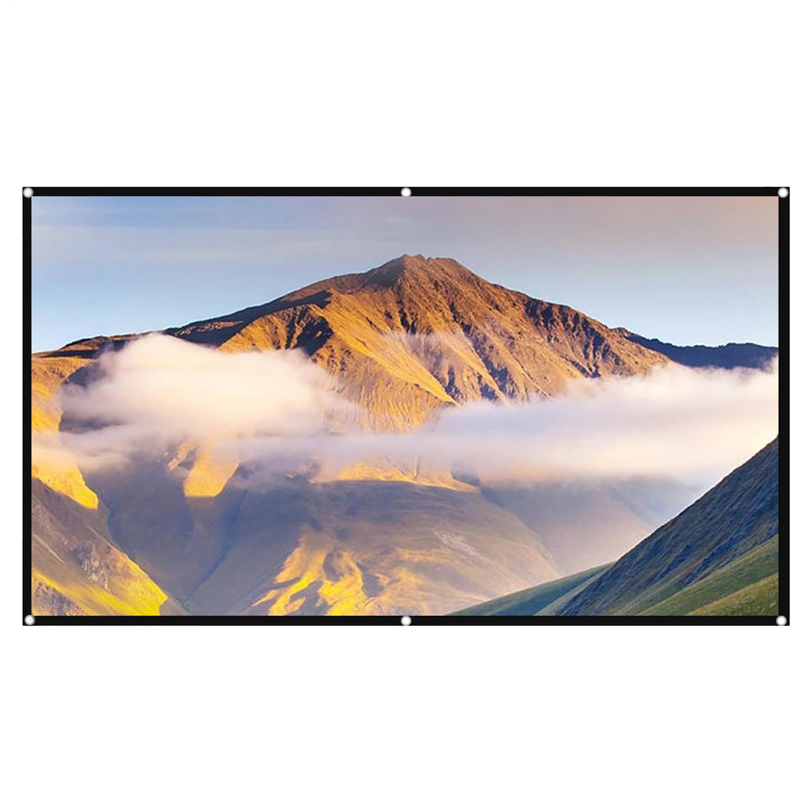 Écran de projection - Toile de projection pliable HD 4K pour home cinéma