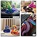 3D Printed Snake - 21 Inch Movable Articulated Snake, Perfect 3D Printed Animals for Educational Toys! Must-Have Toys for Kids and Collectors, Home Office Executive Desk Decor (Rainbow)
