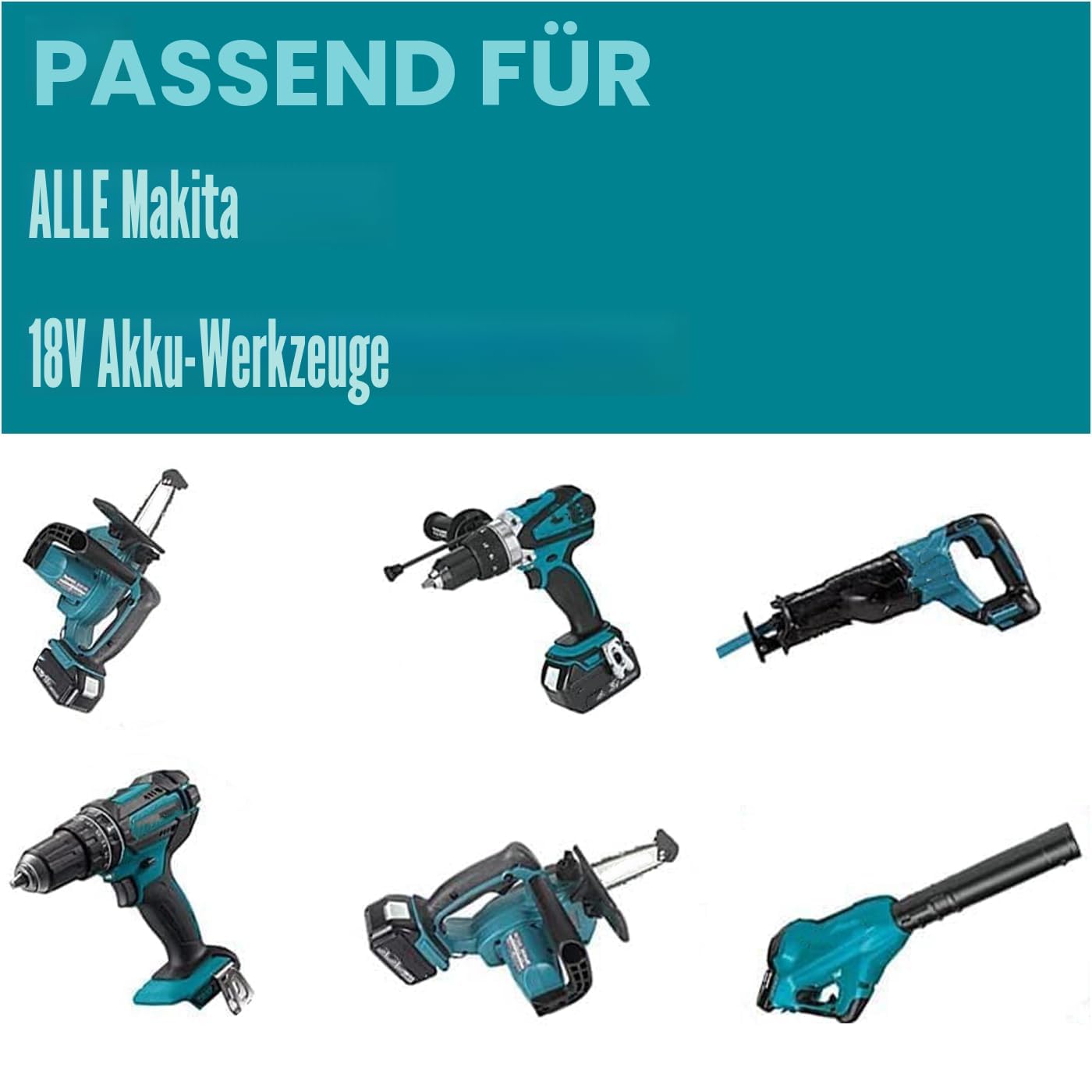 2 Packungen Ersatzakku Makita 18 V 5,0 Ah – Leistung und Zuverlässigkeit für Ihre Werkzeuge