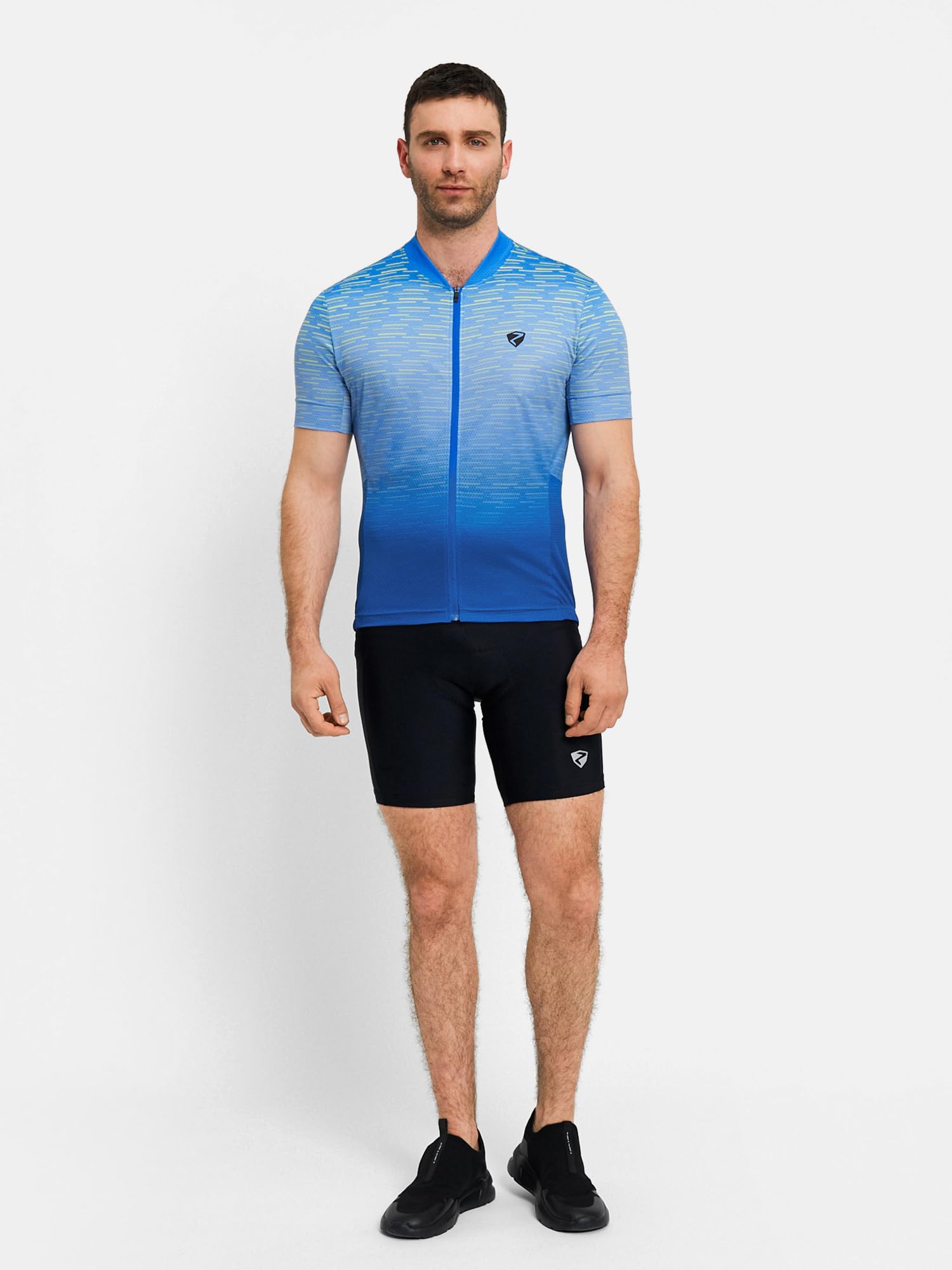 Ziener Herren Nelete-z Funktionelles Fahrradtrikot mit durchgehendem Front-Reißverschluss