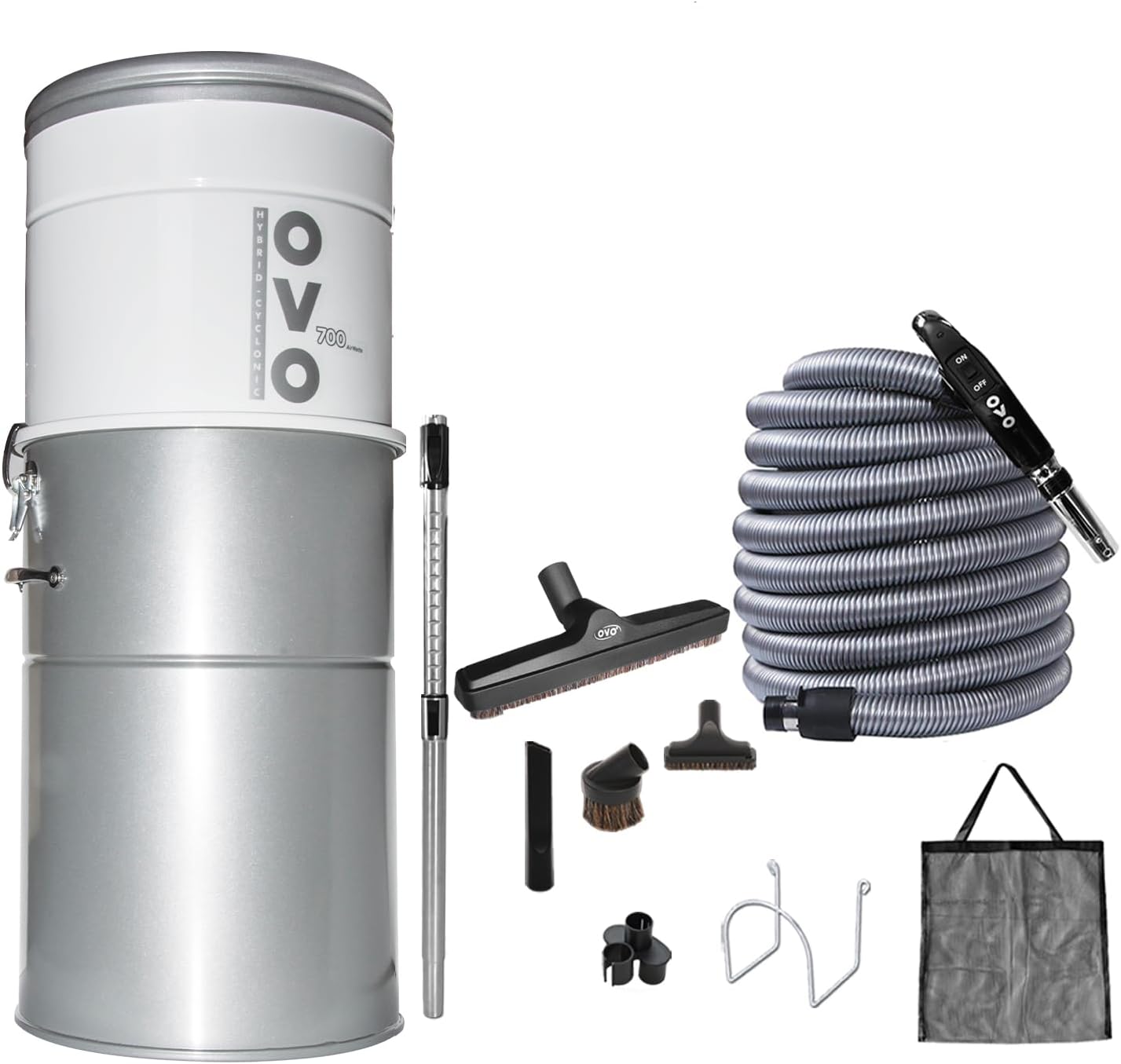 OVO Heavy Duty Powerful Central Vacuum System