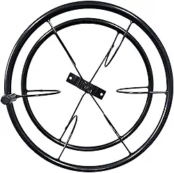 Suporte Enrolador De Mangueira 30m Giratorio P/Muro Parede