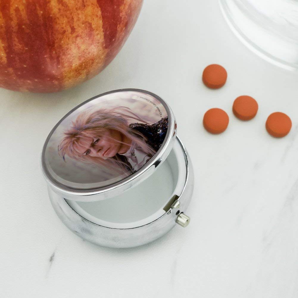 David Bowie As Jareth from The Labyrinth Candles Background Pill Case Trinket Gift Box