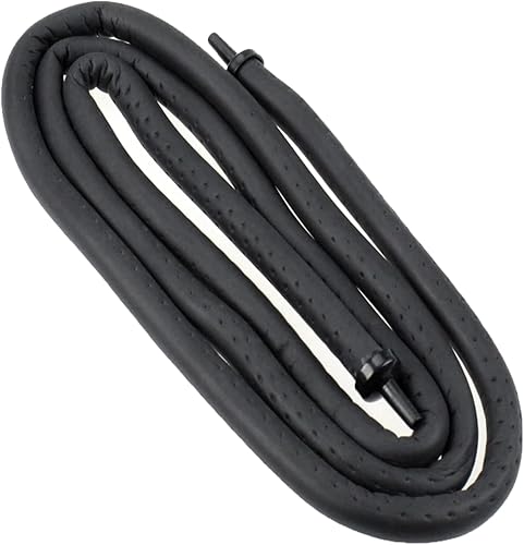 Cortina de aire para acuario de plástico negro, difusor de aire de burbujas, tubo flexible de goma de aire, tubo suave, manguera de tubo suave, tubo