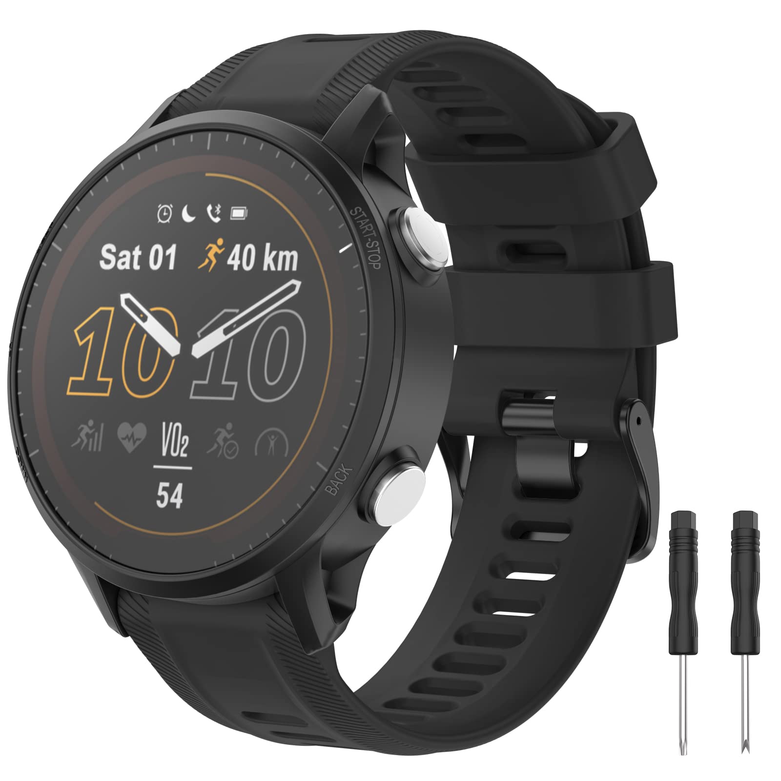 MYSNBKN 22mm Watch Strap for Forerunner 955/945/935/Fenix 5/Quatix5