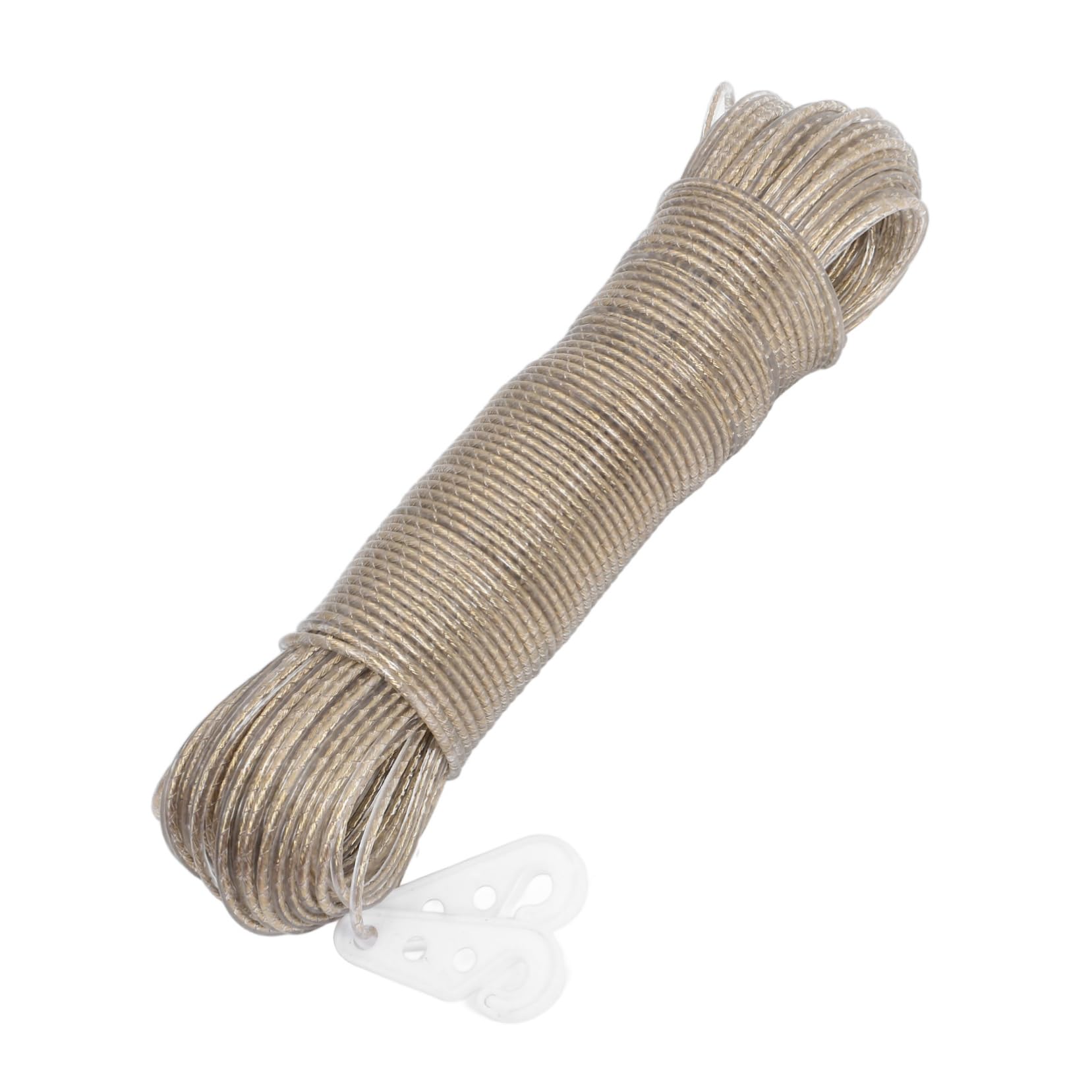 Alipis 3st Robustes Wäscheseil Mit Stahlkern Indoor-wäscheleine Wäscheständer Reisetrocknungs-kleiderseile Modelinie Reisen Wäscheleine Für Den Innenbereich Stahldrahtpvc Transparent
