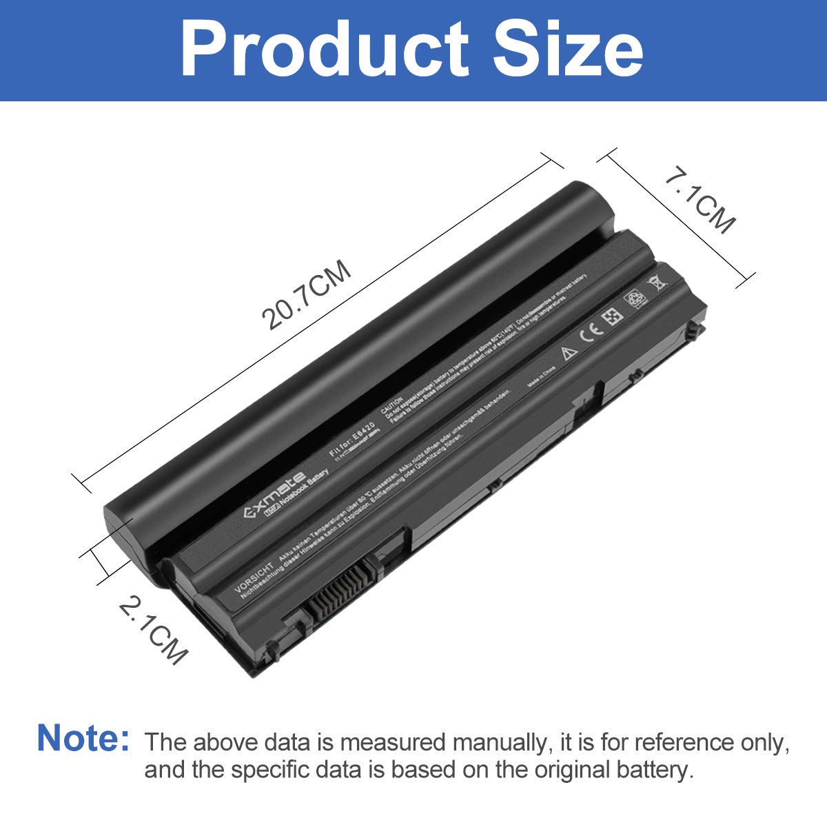Green Cell Extended Batterie 8858X M5Y0X T54FJ 6600mAh Pour Dell Latitude E5420 E5430 Etc.