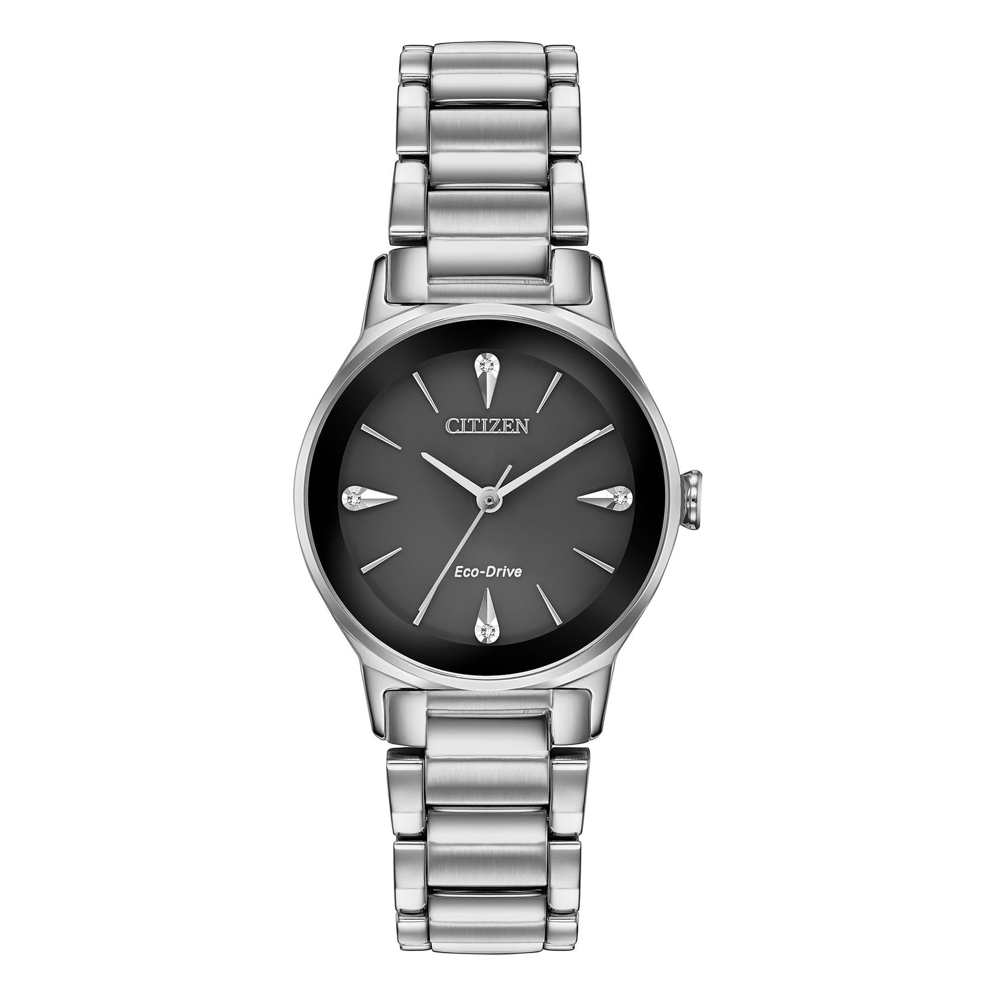 Citizen Wrist Watch Ladies Eco-Drive Diamond Dial Dc
