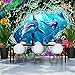 Produktbild VLIES FOTOTAPETEN 3D UNTERWASSERWELT MARINE DELPHIN FISCH HÖHLE - KN-1202 (S 200cm x 140cm 4-Bahne)