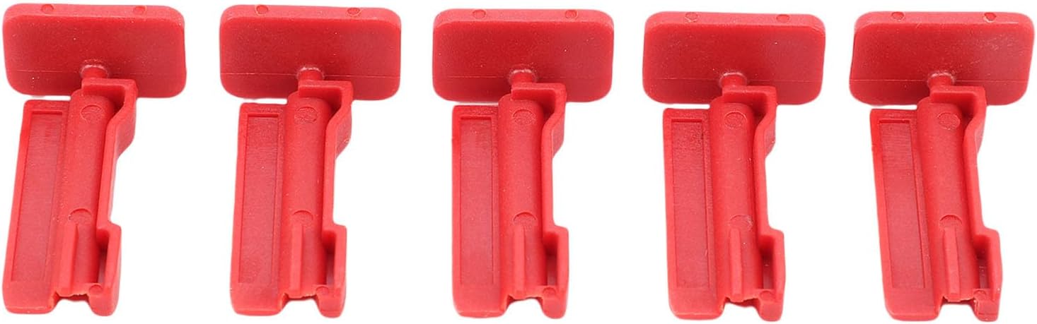 Transmission Filler Cap Lock Pin, ABS Dipstick Tube Plug Replacement for Sprinter 2500 3500 C230 C300 SLK230 CLK320 with OEM A1409910055 05093746AA 5 Pack