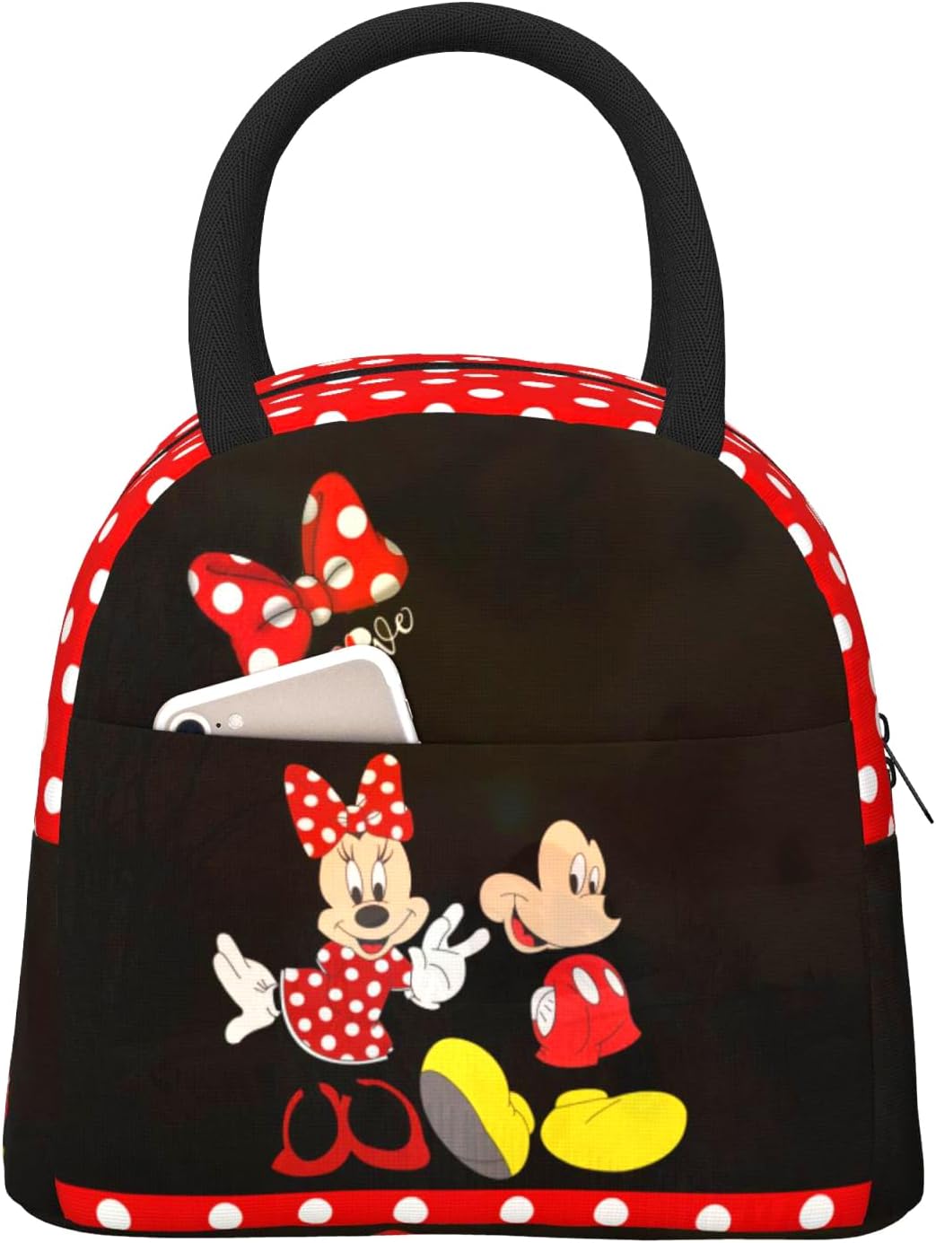 Actwcch Anime Lunch Box Cute Lunch Bag Large Capacity Tote