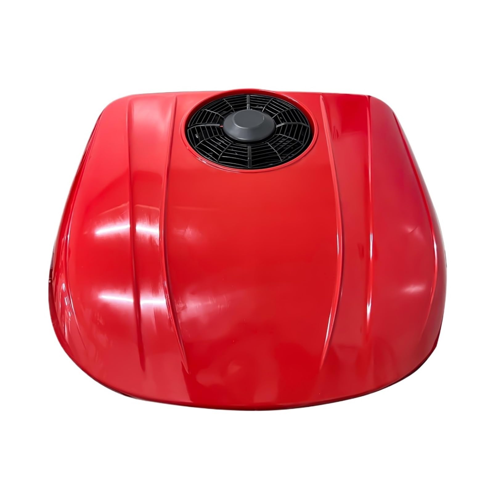 Electric Truck Car RV Rooftop Air Conditioner Parking Conditioning For Motorhome Camper Van Caravans Bus Boat Quiet Comfort Highly Efficient Cooling(Red 12V)